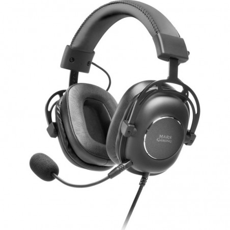 MARS GAMING MH6 PREMIUM 7.1 HEADPHONES, DETACHABLE MIC, ULTRA-LIGHT